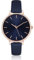 KIMOMT Montres Femmes Bracelet en Cuir Montres à Quartz de Luxe étanche Mode Montre-Bracelet créative pour Femmes Filles Dames (Bleu Royal(11))