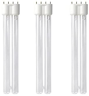AquaOne 18 Watt UVC Ersatzlampe Wasserklärer 2G11 Sockel Klärer Leuchtmittel Lampe Filter 3er Set