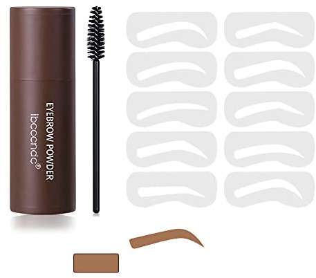 zalati Eye powder stick set one - step Eye print set - durable impermeable maquillaje - marrón oscuro