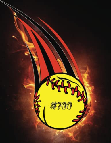Notebook: Baseball #700: A Baseball Notebook #700