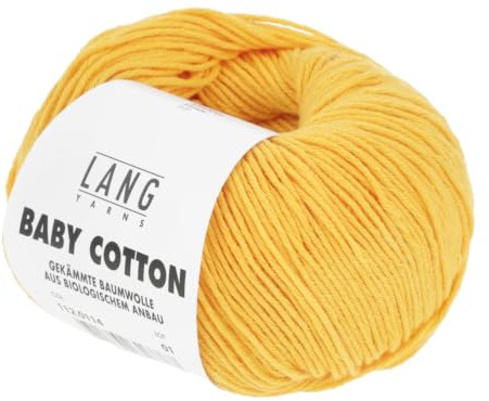 Lang Yarns Baby Cotton 112.0114 - Sonnengelb