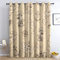 THYUNQ Vorhänge Maritime Motiv, Vorhang Blickdicht Verdunklungsvorhänge Thermovorhang mit Ösen, Gardinen Wohnzimmer Schlafzimmer Fenster, 2er Set Curtains, H 137 x B 117 cm
