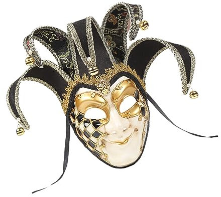 ABOOFAN Maskerade-gesichtsbedeckung Venezianische Vollgesichtsmaske Kleidung Für Männer Venedig-party-maske Venedig Vintage-maske Wohnkultur Für Männer Damen Steampunk