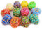 Ostereier bemalte Eier Holz Ukrainisch Pysanky Pysanka Polnisch Pisanki Tschechische Kraslice, 12 Stück