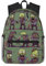 FRESQA Modischer Freizeit-Rucksack, multifunktionaler Reiserucksack, perfekt für den Außenbereich, Viele Zombie, One size