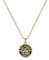 Ted Baker Monella Monogramm Button Anhänger Halskette für Damen, Messing