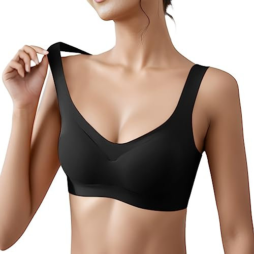 Reggiseno Silicone Reggiseno Allattamento con Ferretto in Cotone Mutande Push up Donna Reggiseno Minimizer Riducente Reggiseno a Fascia con Ferretto Senza Imbottitura