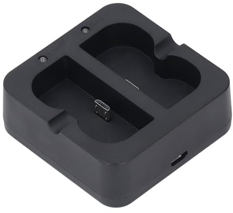 Battery Charger Hub for Spotlight Cam Video Doorbell 2 3 4 for Stick Up Cam, Dual Port Charging Station with LED Light, Micro USB Safety Protect Battery Charger