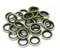 Boulon Banjo M8 M10, vis de vidange d'huile, rondelles d'étanchéité, Joints for Moto, Embrayage hydraulique, Pompe de Frein, Tuyau de Frein, étrier(40 Pieces M10)