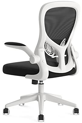 YLGTYUIK Bürostuhl mit hochklappbaren Armlehnen, ergonomischer Schreibtischstuhl, höhenverstellbar, 360° drehbar, Netz-Computerstuhl für Teenager, Erwachsene und Kinder, belastbar bis 150 kg