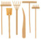 6Pcs Mini Zen Garden Rake Tool, Garden Zen Rake Tools Sand Garden Kits, DIY Sand Zen Garden Tools, Pushing Sand Pen Three Rakes Meditation Rock Sand Garden Accessories for Office Home Decor