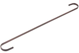 GLEAVI Robuster S-förmiger Aufhängehaken aus Eisen 40cm ohne Schrauben mit Rostfreier Oberfläche für Kleider Pflanzen und Vielseitige Aufbewahrungslösungen im Haushalt