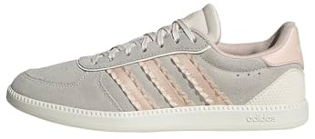 adidas Damen BREAKNET Sleek Shoes, Chalk White/Blush pink/Off White, 38 2/3 EU