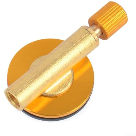 Accessoire de rechange pour cuisinière à gaz de camping en plein air, adaptateur en alliage d'aluminium de cuivre pour bouteille de gaz à vis, compatible avec la plupart des randonnées, barbecues