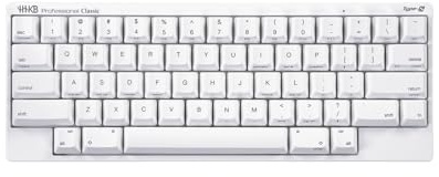 HHKB Professional Classic Type-S Mechanical Keyboard – Compact 60%, Silent Topre Switches, Snow (SKU: PA50952-1405 / Model: PD-KB8401YSC)