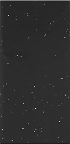 Eurowrap 6 Sheets Glitter Tissue Paper Gemstone Black Silver SPECKS 50CM x 70CM Acid Free