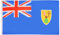 AZ FLAG - Flagge Turks- Und Caicosinseln - 90x60 cm - Englische Fahne 100% Polyester mit Messing-Ösen - 50g