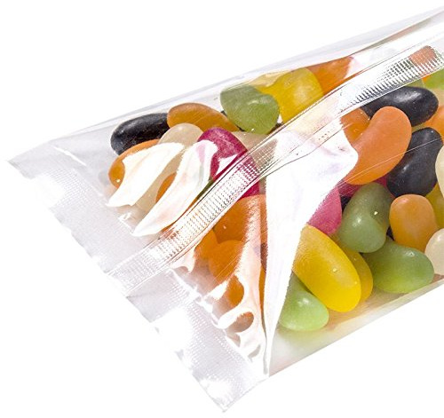 Yolli x50 Clear Bags - 7 X 11.75 Cellophane Heat Seal Heavy Duty Strong