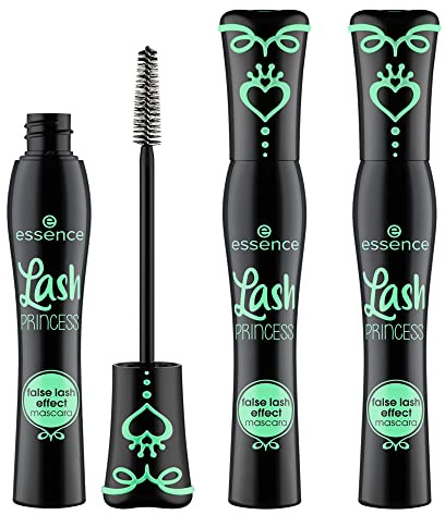 essence | Lash Princess False Lash Effect Mascara (3 Pack) | Smudgeproof Volume & Length | Cruelty Free & Paraben Free