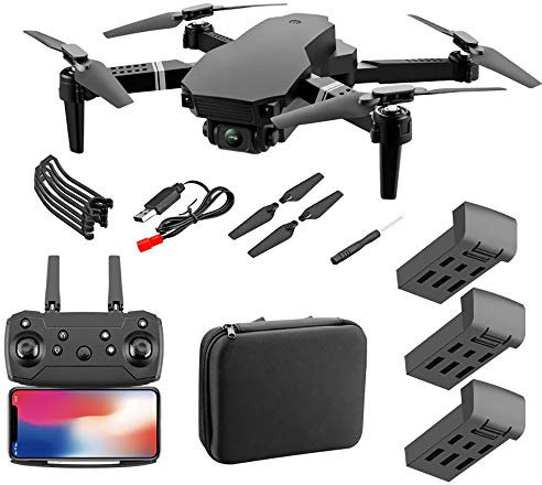 WIJIN Drone FPV WiFi S70 PRO per Adulti Bambini - Drone FPV GPS Pieghevole con videocamera HD 1080P 4K Video Live per Principianti, Quadricottero RC con GPS Ritorno a casa