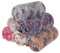BVAGSS 6 Stück Kleine Flauschige Hundedecke, Weich mit Fleece Flanell Haustier Decken für Kleine Mittlere Hunde Katzen Warmer und bequemer Schlaf XH075 (104 x 76 cm, Mehrfarbig)