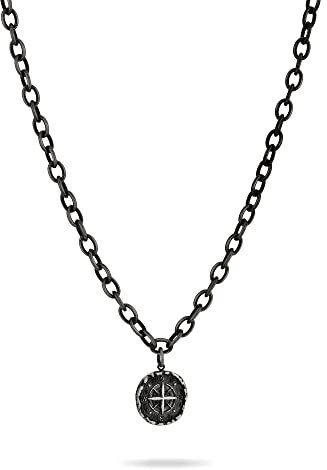 Fynch-Hatton Halskette FHJ-0034-N-60 Edelstahl Antik