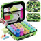 ARTDOT 5D Diamond Painting Zubehör Boxen, 30 Stück Aufbewahrungsbox für Diamond Painting Bilder Steine Samen Schmuck Strass Perlen DIY Handwerk Als Geschenk (Wälder)