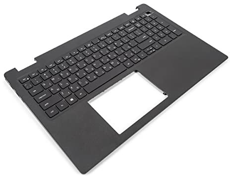 Dell Latitude 3520 Palmrest & HEBREW Backlit Keyboard - 0DJP76 + 05HKR6 (8K7V1) (Renewed)