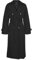 VERO MODA Women's Vmchloe Long Trench Coat, Black, M