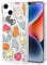 Idocolors for iPhone 14 Case Compatible with MagSafe, Magnetic Cute Cartoon Cats Design Clear Phone Cover for Girls Women Soft TPU Hard Back Shockproof Protective Case for iPhone 14