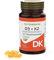 NUTRISSIMO Vitamine D3 K2 | 120 Softgels | 2000 UI D3 + 100µg K2 (K2-7 PHARMAQUINONE®) | Soutien pour les Os, les Muscles, les Dents et le Système Immunitaire | Vérifié par un Laboratoire Indépendant