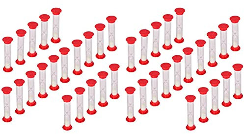 TsoLay Temporizador de de 30 Segundos Reloj de Reloj de Cuenta Regresiva Conjunto Paquete 40 ()