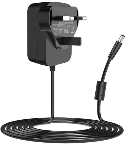 TKDY 9V 2A AC Adapter 100-240V AC to DC 9V 1.8A 1.5A 1A 0.8A 0.5A Power supply for Arduino UNO R3 MEGA 2560 R3, Schwinn Elliptical Exercise Bike Crosley Cruiser Portable Turntable Record Player