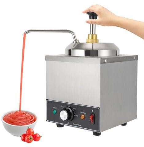 KAPIPALA Dispenser di cioccolato in acciaio inox, per cioccolato, panna, formaggio, salsa di soia e altro ancora