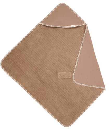 Koeka Baby Einschlagdecke - Kapuzendecke - Babydecke Für Autositz - Kinderwagendecke - Ideal Für Unterwegs - Frühling Und Sommer - Faro - Musselin Baumwolle -