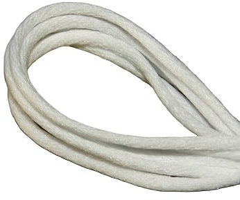 Queue de Rat Blanc Couture 2,5 mm x 4 mètres Coton Polyester Polyamide (Queue de Rat Blanc)