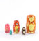 Lot de 5 poupées Russes pour Enfants Animaux Matriochka en Bois Poupées Russes Figurines matriochka Jouet pour Anniversaire d'enfant