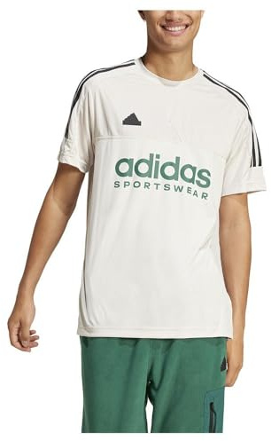 adidas M TIRO Tee Q1 ALUMIN/CGREEN - L