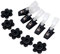TOGEVAL 1 Set Gartenflaggenclips Stopper Fahnenmasten Fixateur Gartenflagge Feste Werkzeuge