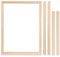 Canvas Stretcher Bars Frame Kit, 40.6 x 50.8 cm (16 x 20), 4 Pieces, Natural Pine Wood Paint by Numbers