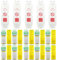 Ladder Tags - 3 Holders and 6 Ladder Inspection Tag Inserts.Fits All Ladder Types & Other Equipment - Suitable for Indoor & Outdoor Use