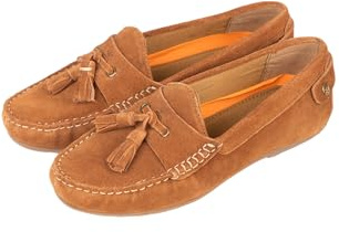 Rydale Ladies Tassel Driving Loafers Women's Suede Footwear Country Equestrian