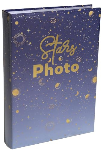 Exacompta 2 Fotoalben Einsteck MOON 300 Fotos 100 Seiten 22,5x32,5cm