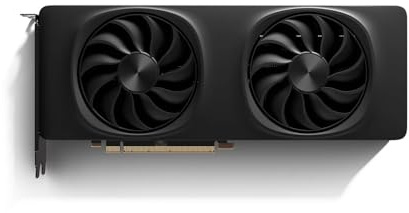 Graphics Card Fit For Intel Arc B580 Limited Edition Graphics Card Black GDDR6 2670MHz Dual Fan Video (192-bit, PCI-Express 4.0 X8)