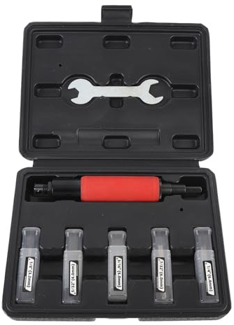 Luocute Nietentfernungswerkzeug, Blindnieten-Bohrerentferner mit Tiefenverstellbarem Design für 1/8-Zoll-Nieten, Elektrobohrer-Adapter für 1/4-Zoll-pneumatisches Elektrisches Bohren