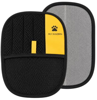 Venteo | Gant Anti Poils Animaux Pet Solution | Brosse Chat et Brosse Chien Gant | Gant de Toilette | Lavable et Réutilisable | Nettoyage Textile Canapé Coussins Vêtements Siège Auto Tapis