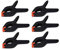OUNONA 6 St¨¹ Klemmzwingen Leimzwingen(2.62 Inch) Leimklemme Federzwinge
