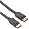 PremiumCord Cable de Conexión 4K Displayport 1.2 M/M 2 m, Enchufe a Enchufe, 18Gbps, Vídeo 4K@60Hz 2160p, Full HD 1080p, HDCP, Conectores Dorados, Negro