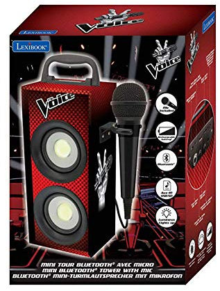La Voz Altavoz Bluetooth con Microfono Karaoke 6080