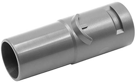 vhbw Staubsauger Adapter Markengeräte-Anschluss auf 32mm Zubehör Anschluss kompatibel mit Dyson DC41, DC45, DC43, DC46, DC42, DC44 - grau, Kunststoff